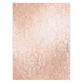 Roze Gouden Damast Tafelkleed (Voorkant)