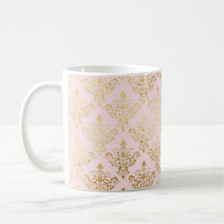 Roze & Gouden  Douaneontwerp Koffiemok