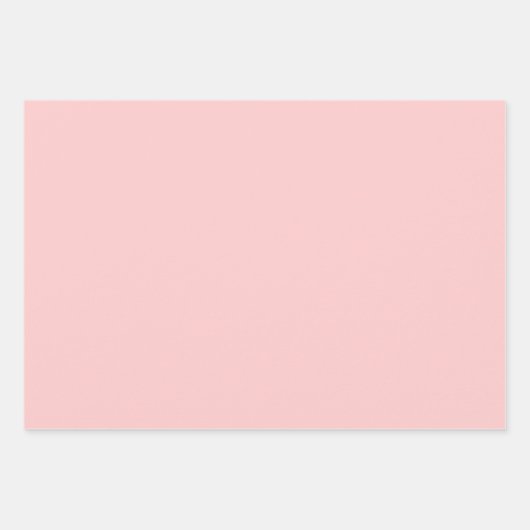 Roze Gouden Faux Glitter Zebra Print Inpakpapier Vel (Voorkant 3)