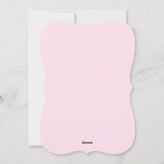 Roze & Gouden Folie Prettige Feestdagen met Sneeuw Feestdagenkaart (Achterkant)