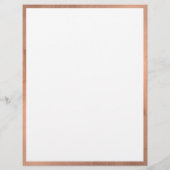 Roze Gouden Gardeer Bakkerij Full Page Flyer (Achterkant)