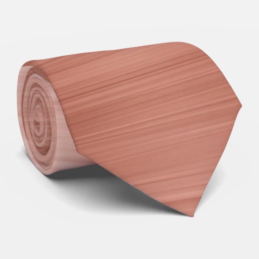 Roze gouden gekleurde stropdas (Opgerold)