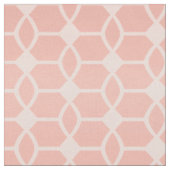 Roze Gouden Geometrische Stof (Close Up)