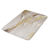 Roze Gouden Gestucte Pleister Abstract Badmat (Gekanteld)