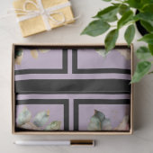 Roze gouden gevoerde Rozen betegelde decoupage Tissuepapier (Geschenk)