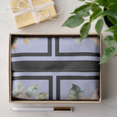 Roze gouden gevoerde Rozen betegelde decoupage Tissuepapier (Geschenk)