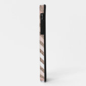 Roze gouden glinster chevron hoes (Achterkant/links)
