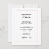 Roze Gouden Glitter Drup Glam Bewegend Aankondiging (Achterkant)