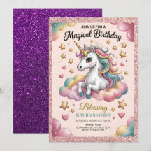 Roze & Gouden Glitter Feestje