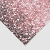 Roze Gouden Glitter Lichtjes Meisjes Glitterig Fon Tissuepapier (Detail)