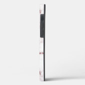 Roze Gouden Glitter Marmer Gepersonaliseerd Case-Mate iPhone Case (Achterkant / Links)