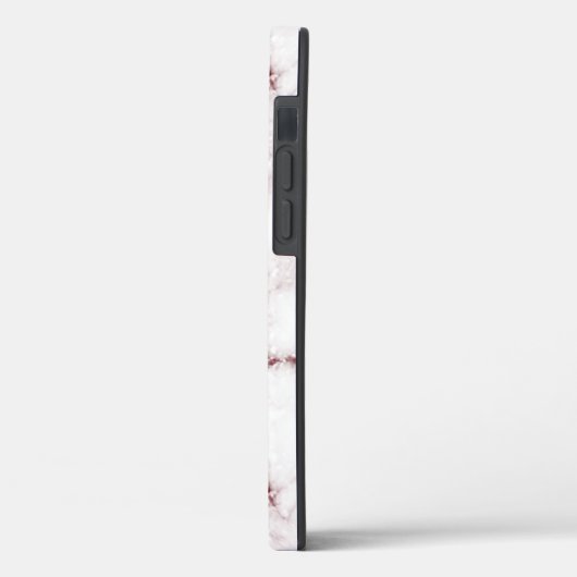 Roze Gouden Glitter Marmer Gepersonaliseerd Case-Mate iPhone Case (Achterkant / Links)