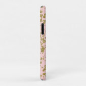 Roze & Gouden Glitter Meisjesachtige Glam Moderne Case-Mate iPhone Case (Achterkant/rechts)