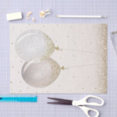 Roze Gouden Glitter Party Ballonnen Sparkly Tissuepapier (Craft)