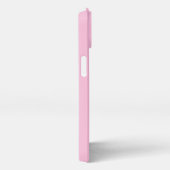 Roze Gouden Gradiënt Aangepaste Logo iphone hoes Hoesje (Rechterkant)