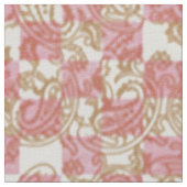 Roze gouden gradiënt. Geometrisch behang Stof (Close Up)
