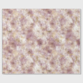 Roze Gouden Grunge Abstract Cadeaupapier (Vlak)