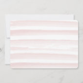 Roze & Gouden Kersenbloesem Meisje Foto Verjaardag Kaart (Achterkant)