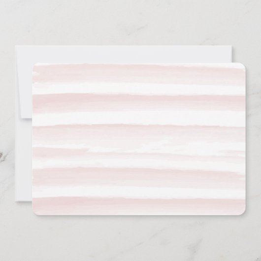 Roze & Gouden Kersenbloesem Meisje Foto Verjaardag Kaart (Achterkant)