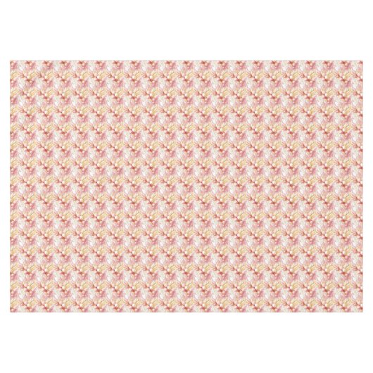 Roze Gouden Kerstmis Merry Pattern#17 ID1009 Tafelkleed (Voorkant (Horizontaal))