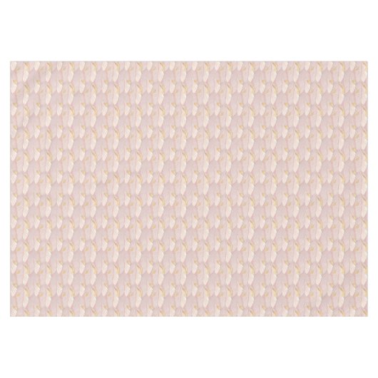 Roze Gouden Kerstmispatroon#29 ID1009 Tafelkleed (Voorkant (Horizontaal))