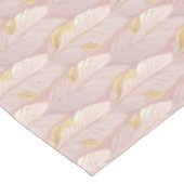 Roze Gouden Kerstmispatroon#29 ID1009 Tafelkleed (Gekanteld)