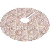 Roze Gouden Kerstmispatroon#3 ID1009 Kerstboom Rok (Gekanteld)