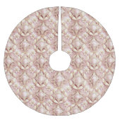 Roze Gouden Kerstmispatroon#3 ID1009 Kerstboom Rok (Voorkant)