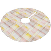 Roze Gouden Kerstmispatroon#7 ID1009 Kerstboom Rok (Gekanteld)