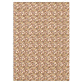 Roze Gouden Kerstmispatroon#8 ID1009 Tafelkleed (Voorkant)