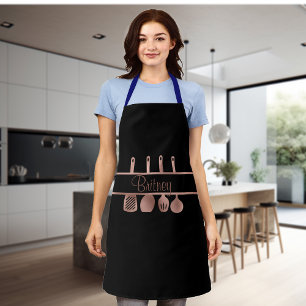 Roze Gouden Keuken Gereedschap Keuken Personalisee Schort