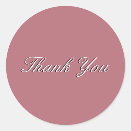 Roze Gouden Kleur Minimalistische Professionele Da Ronde Sticker (Voorkant)