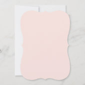 Roze Gouden Kroon Prinses 1e Verjaardagsfeestje Kaart (Achterkant)