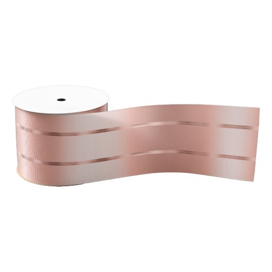 Roze Gouden Lint Boog Bruidsdouche (Spoel)