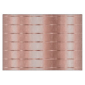 Roze Gouden Lint Boog Bruidsdouche Snijplank (Voorkant)