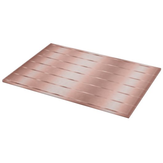 Roze Gouden Lint Boog Bruidsdouche Snijplank (Hoek)