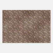Roze gouden luipaard - Sparkle Inpakpapier Vel (Voorkant 2)