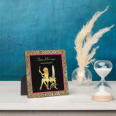 Roze Gouden Luipaardprint Schoonheidswinkel Uithan Fotoplaat (Insitu)