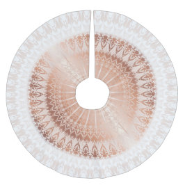 Roze Gouden Mandala Kerstboom Rok