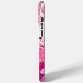 roze gouden marmer glitters persoonlijke naam Case-Mate iPhone case (Achterkant / Links)