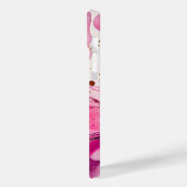 roze gouden marmer glitters persoonlijke naam Case-Mate iPhone case (Achterkant / Links)