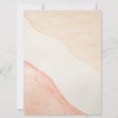 Roze Gouden Marmeren Moslim Arabische En Engelse H Kaart (Achterkant)