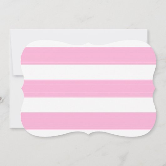 Roze & Gouden Meisjes Een 1e Verjaardag Party Foto Kaart (Achterkant)