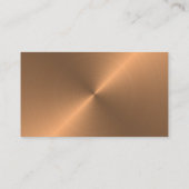 Roze Gouden Metaal Effect Gratis Drankkaart Informatiekaartje (Achterkant)