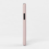 Roze Gouden Minimaal Gepersonaliseerde Initiële Mo Case-Mate iPhone Case (Achterkant/rechts)