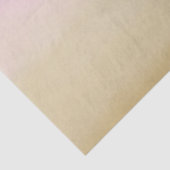 Roze Gouden Ombre Waterverf Verjaardag Tissuepapier (Detail)