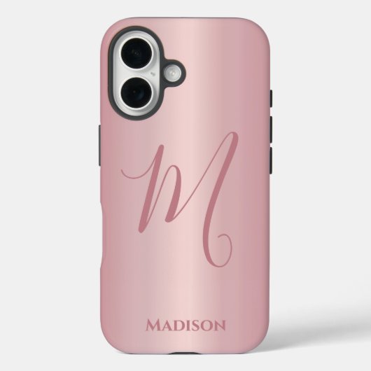 Roze Gouden Persoonlijk  Case-Mate iPhone Case (Achterkant)