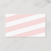 Roze gouden pompoen - Luier Raffle Kaart (Achterkant)