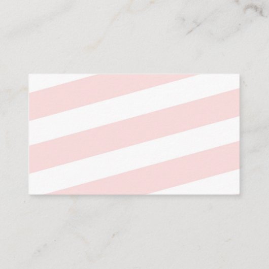 Roze gouden pompoen - Luier Raffle Kaart (Achterkant)