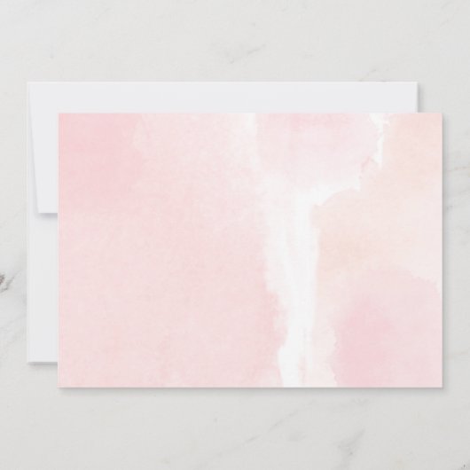 Roze gouden pompoen meisje bloemen 1e verjaardag f kaart (Achterkant)